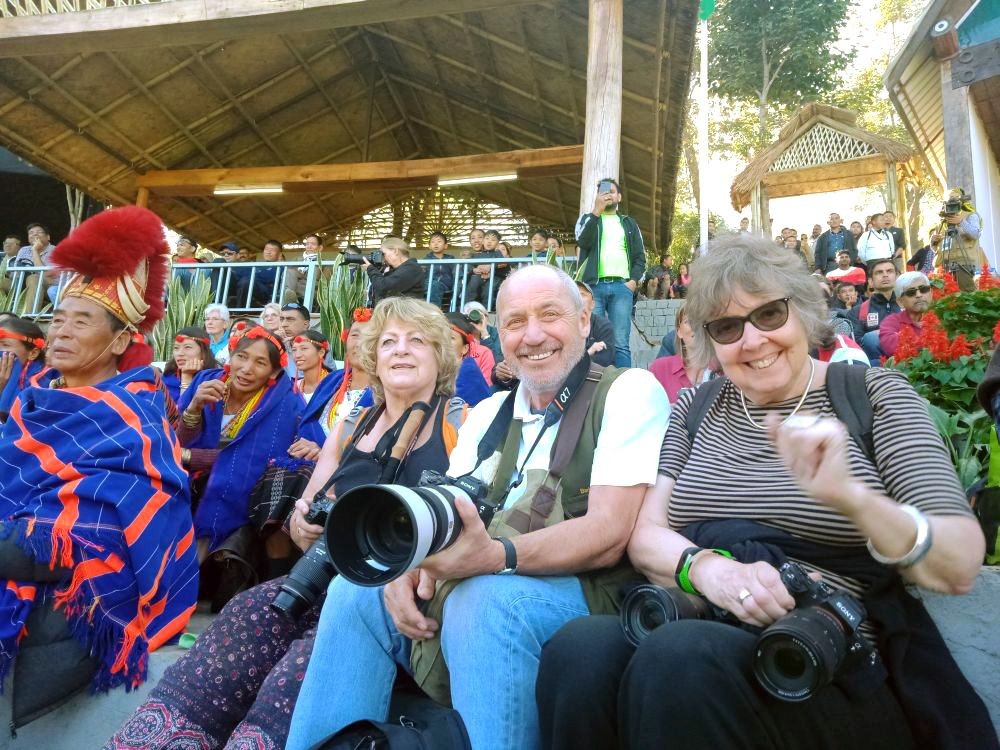 Tourists at the Hornbill Festival in Nagaland in 2019. (Morung File Photo)